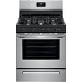 Frigidaire 30 inch (76 cm) wide freestanding 5-burner stainless steel gas hob FCRG3052AS
