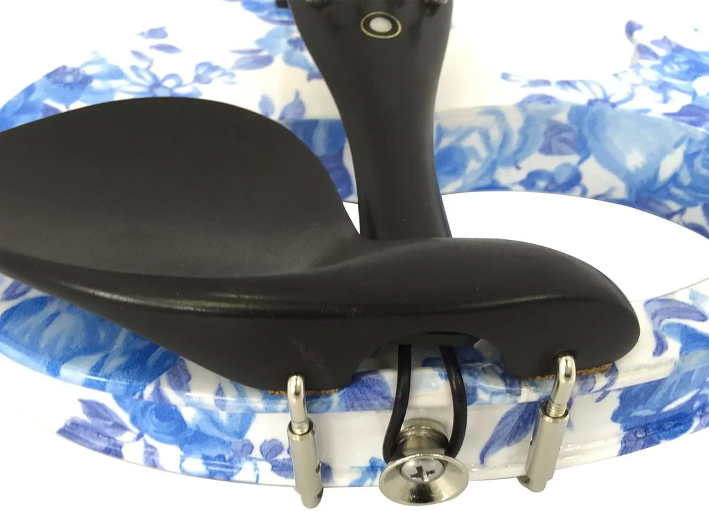 100% Handmade Premium Electric Violin Full Size 4 4 Professional Silent Violin For Student Solid Wood(DSZA)