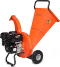 C40 Wood Chopping Machine, maximum cutting diameter 4 inches, power 9 horsepower, 274cc gas engine, heavy-duty shredder/straw cutter1 pcs
