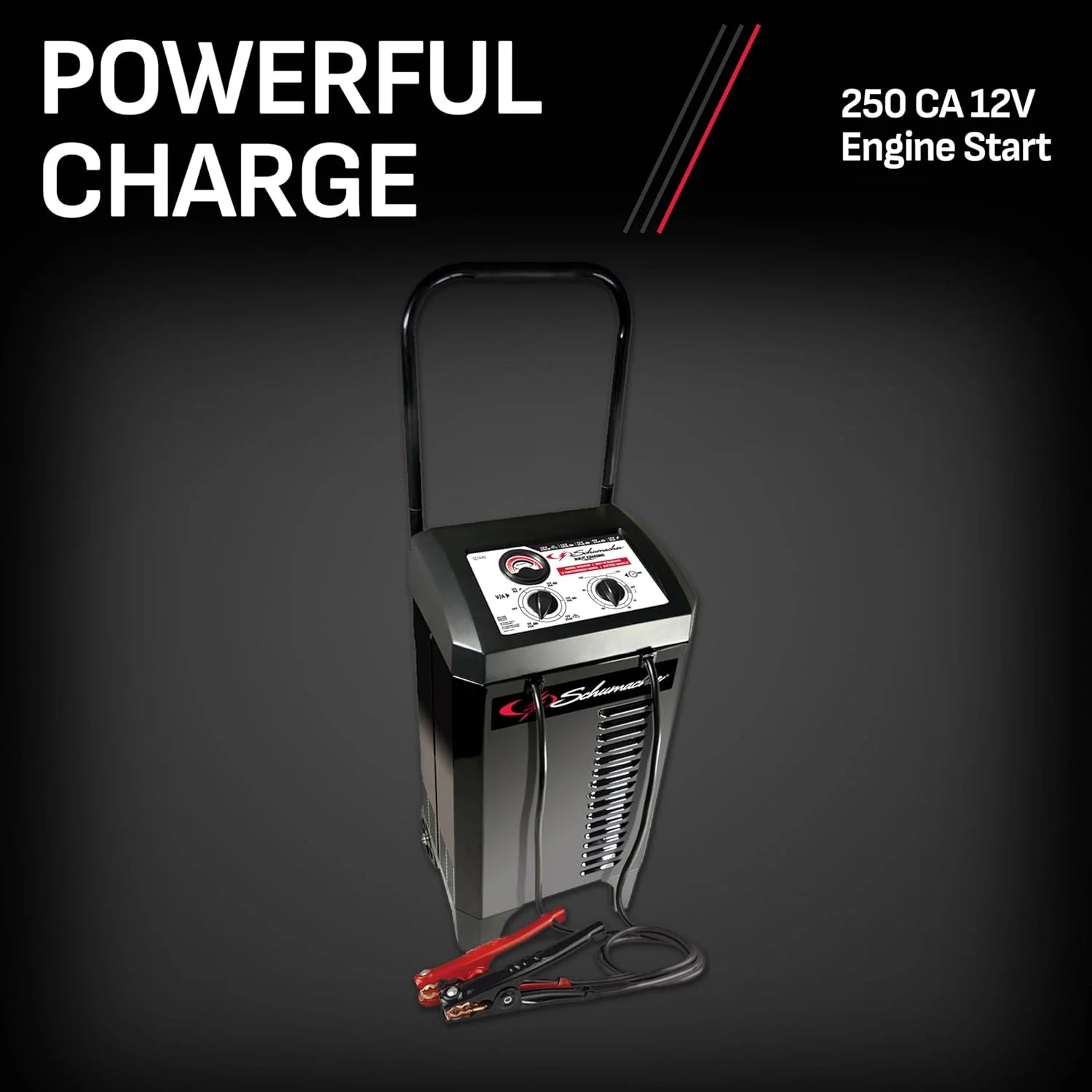 250/50/25/10 Amp Manual Wheel Charger with Engine Start1 pcs