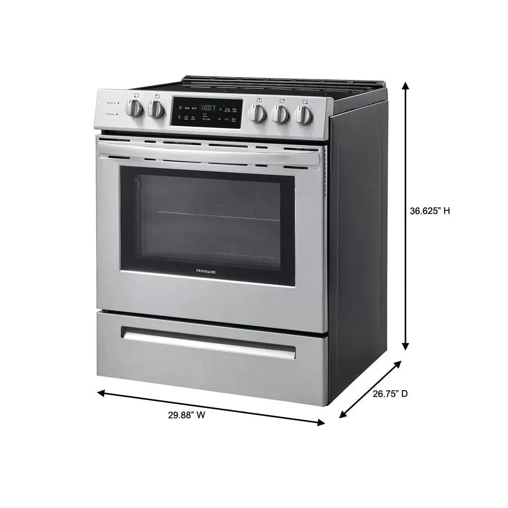 30 in. 5.0 cu. ft. Single Oven Stainless Steel