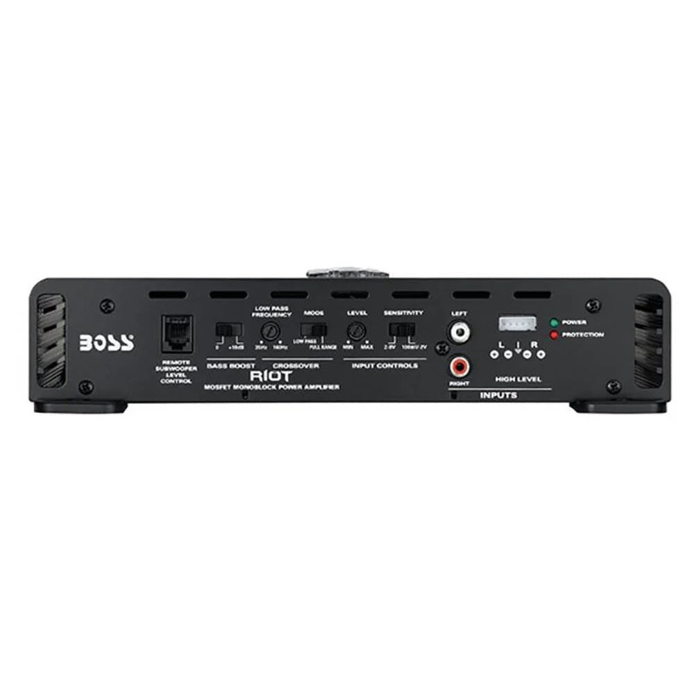 12-inch car subwoofer with 1200W and 1100W amplifier including kit and capacitor